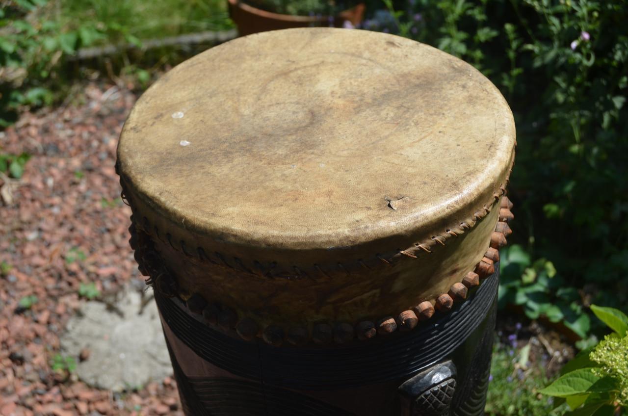 Fraai bewerkte Afrikaanse Djembeh / drum / trommel