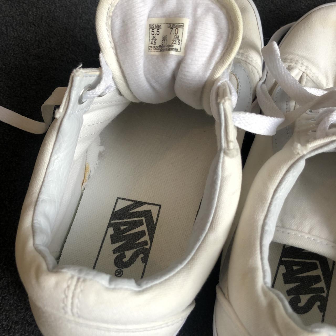 Witte Vans maat 37
