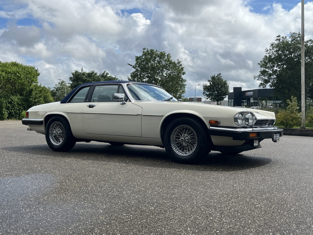 Jaguar Xj xjs-c 5.3 v12 targa met zeldzame hardtop