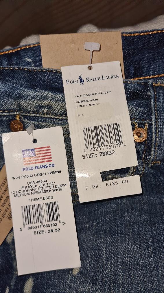 RALPH LAUREN PJC: Nieuwe jeans spatjes maat 28/32 en 29/32