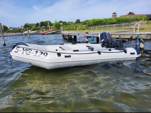 Rubberboot 380cm - Nette staat, zonder motor