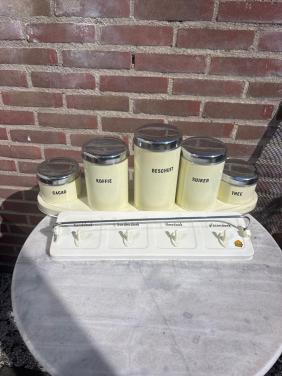 Vintage brabantia keukenset