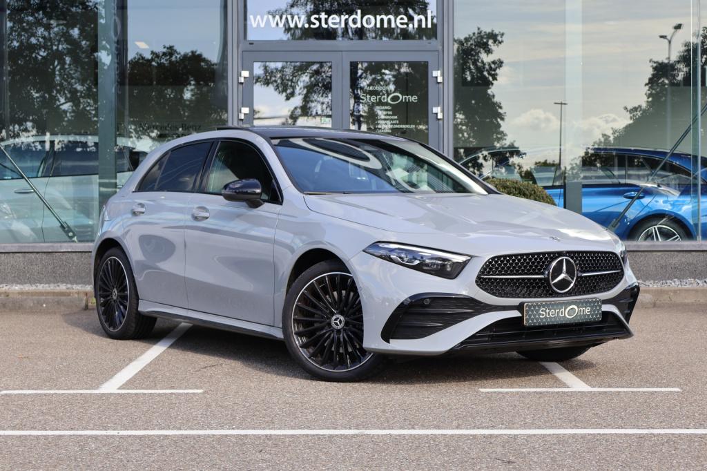 Mercedes-Benz A-Klasse 250 e amg line i panoramadak i camera i distronic i 