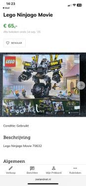 Lego Ninjago Movie 70632