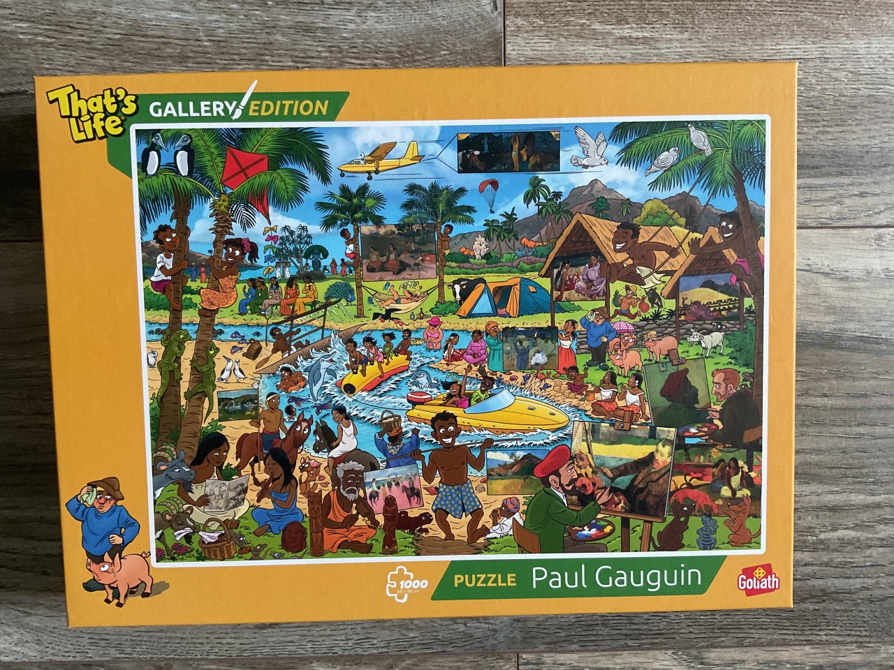 Legpuzzels met een knipoog naar beroemde schilders