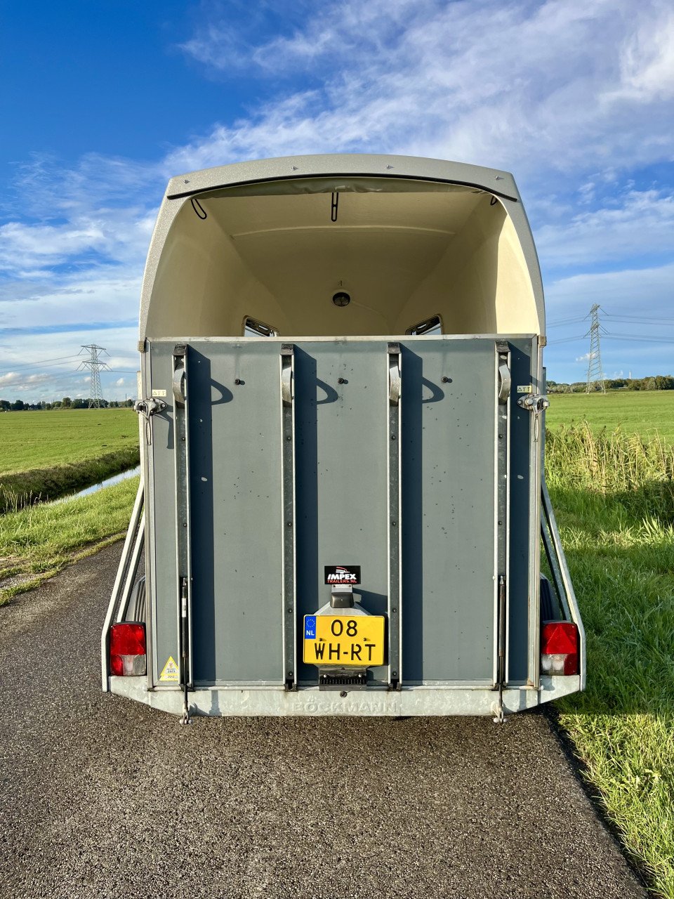 Bockmann Duo met zadelkamer en aluminium bodem