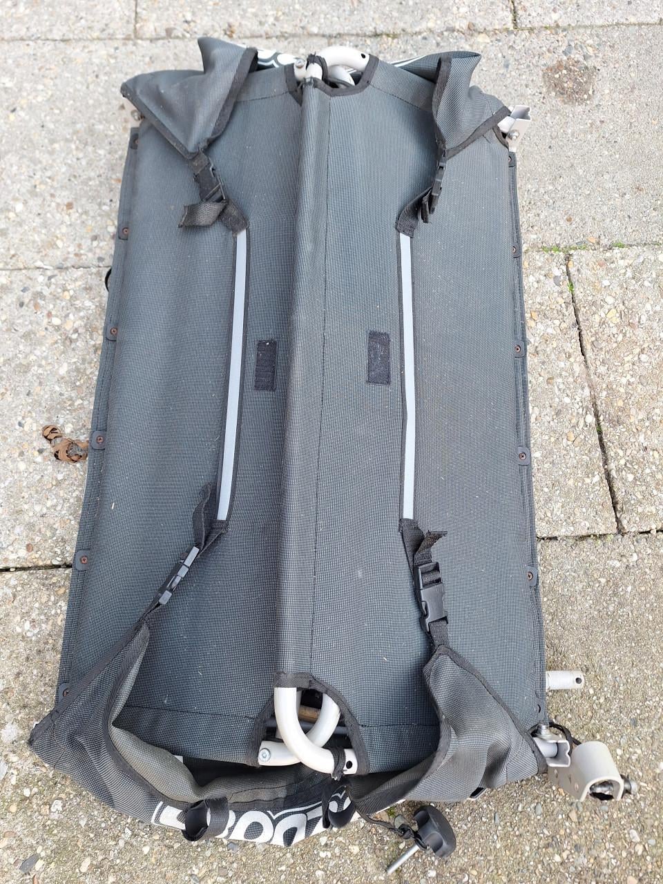 Croozer fiets bagage kar. Opvouwbaar.