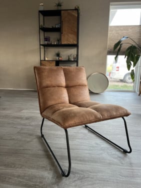 Fauteuil Cognac