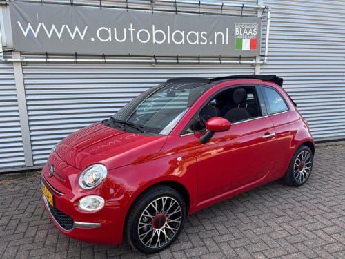 Fiat 500 1.0 hybrid red