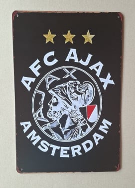 Ajax Metalen bord
