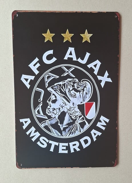 Ajax Metalen bord