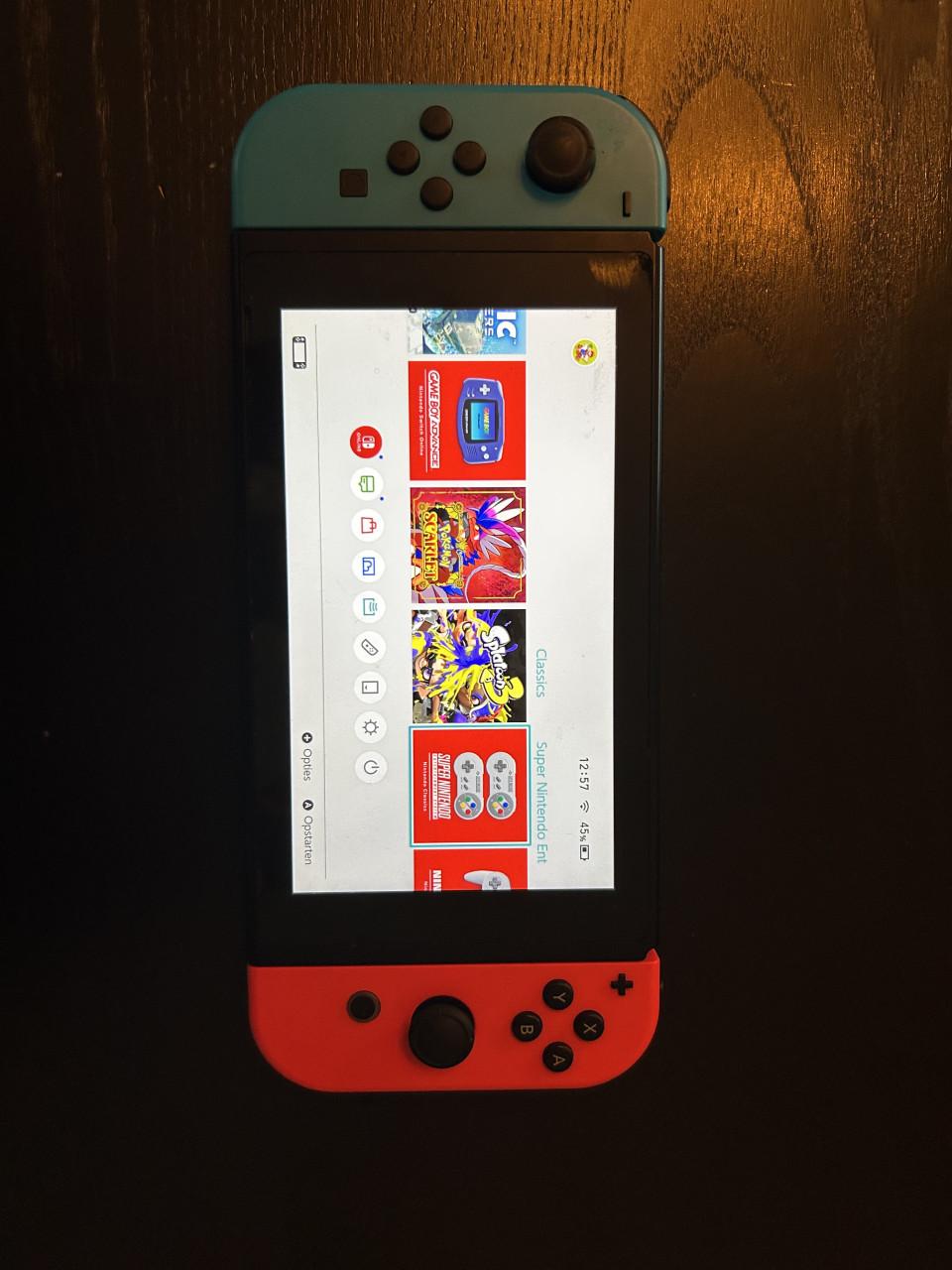 Nintendo Switch met accesoires