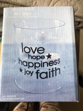 Kaarsjeshouder NIEUW