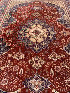 ❣️Schitterend Sfeervol Vintage Vloerkleed van Zuiver Scheerwol ❣️