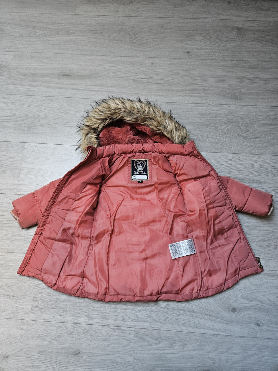 Winterjas meisje maat 98