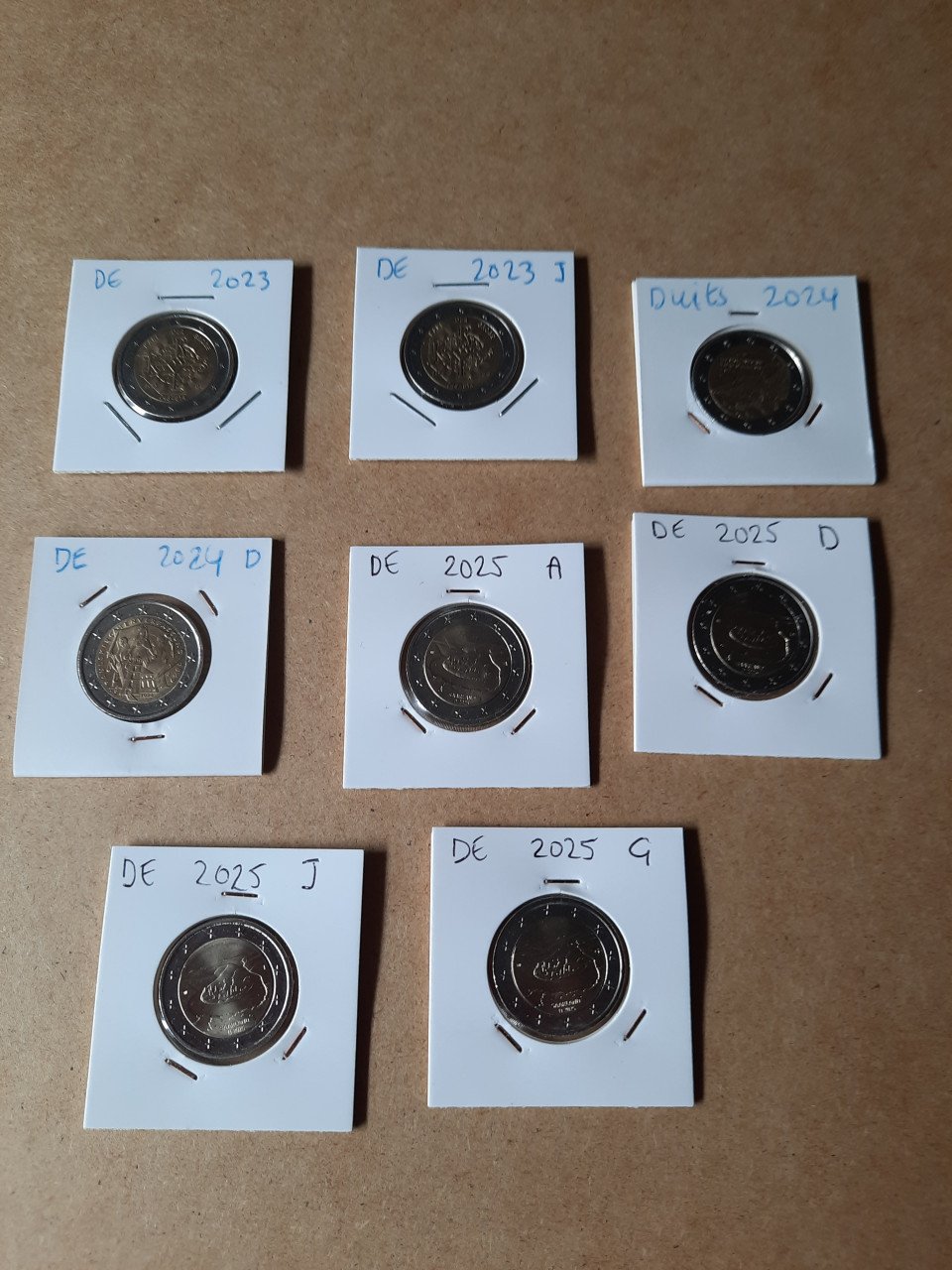 2 euromunten Duitsland