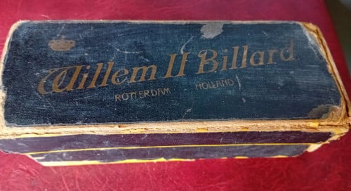 4 oude Willem 2 biljardballen rotterdam holland