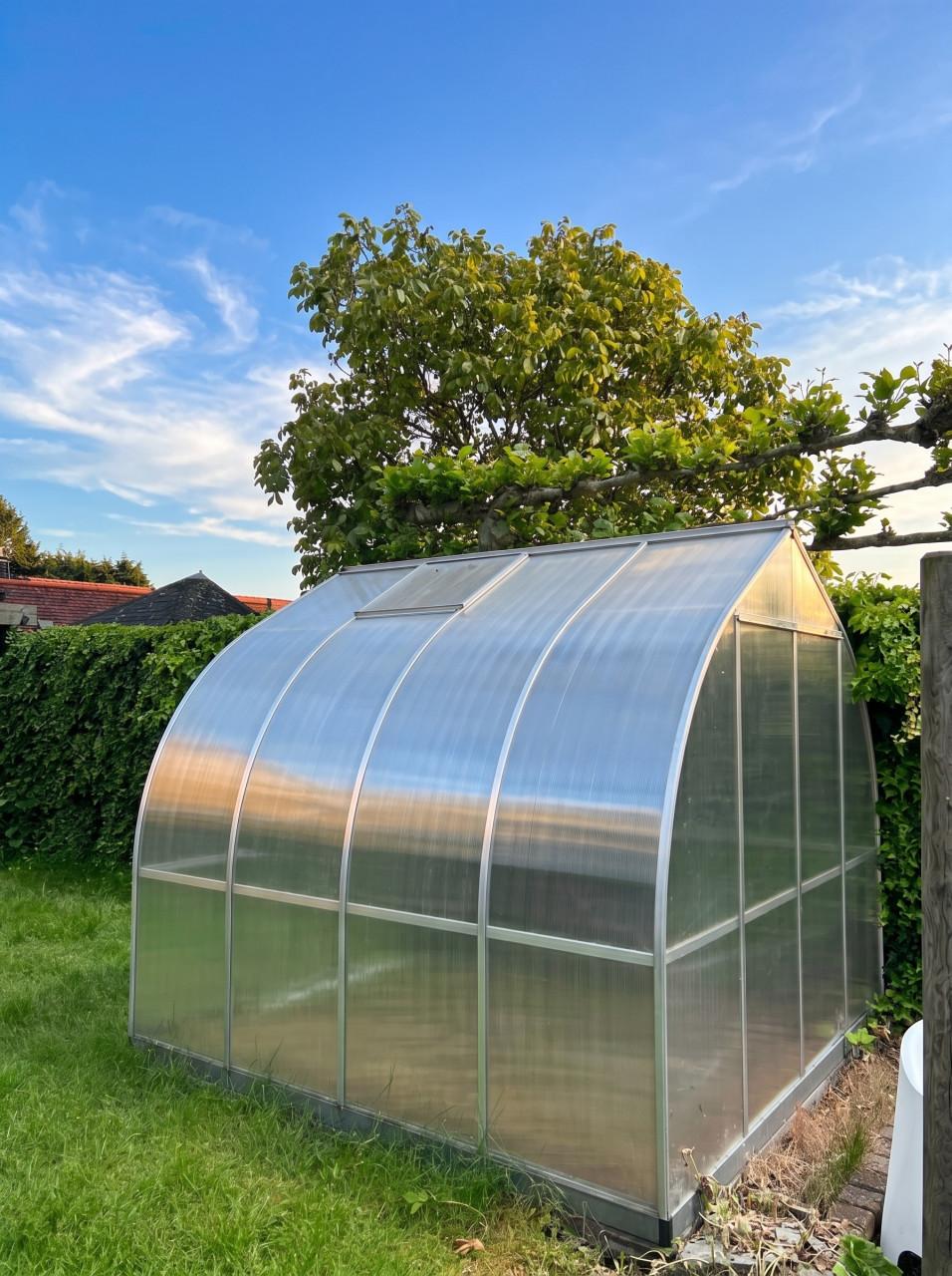 Tuinkas polycarbonaat (243x243x220)