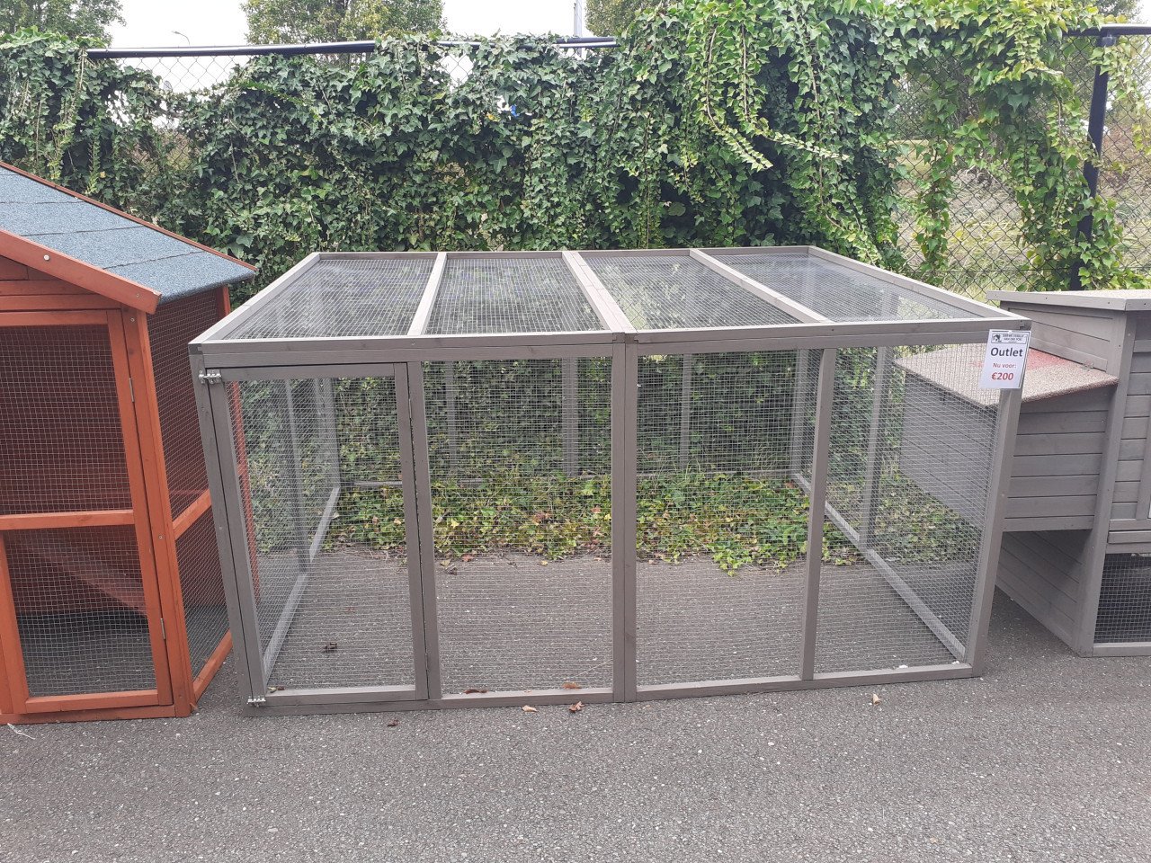 OUTLET hokken hoge korting te koop kippenhok konijnenhok!