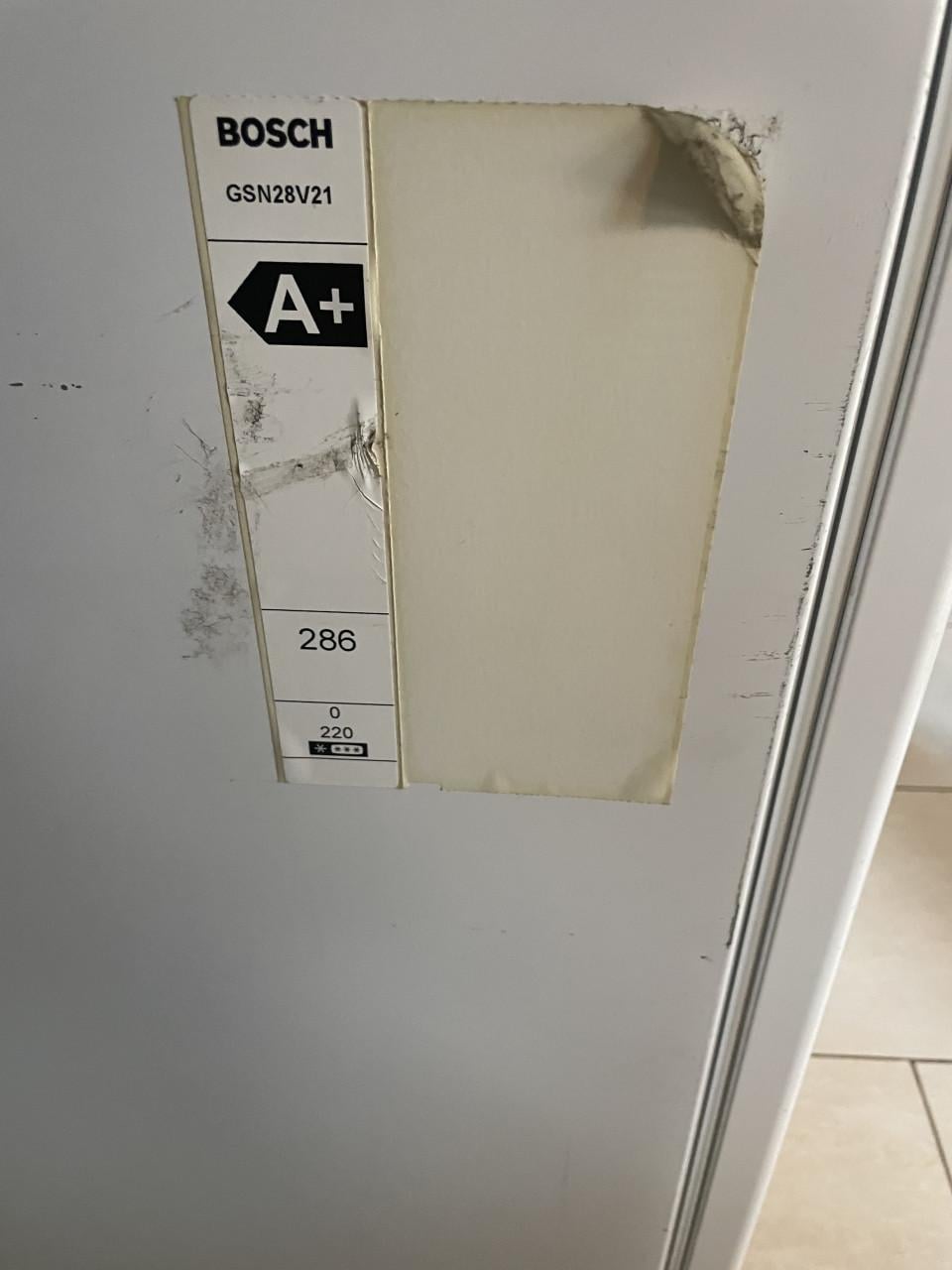 Bosch diepvries no frost