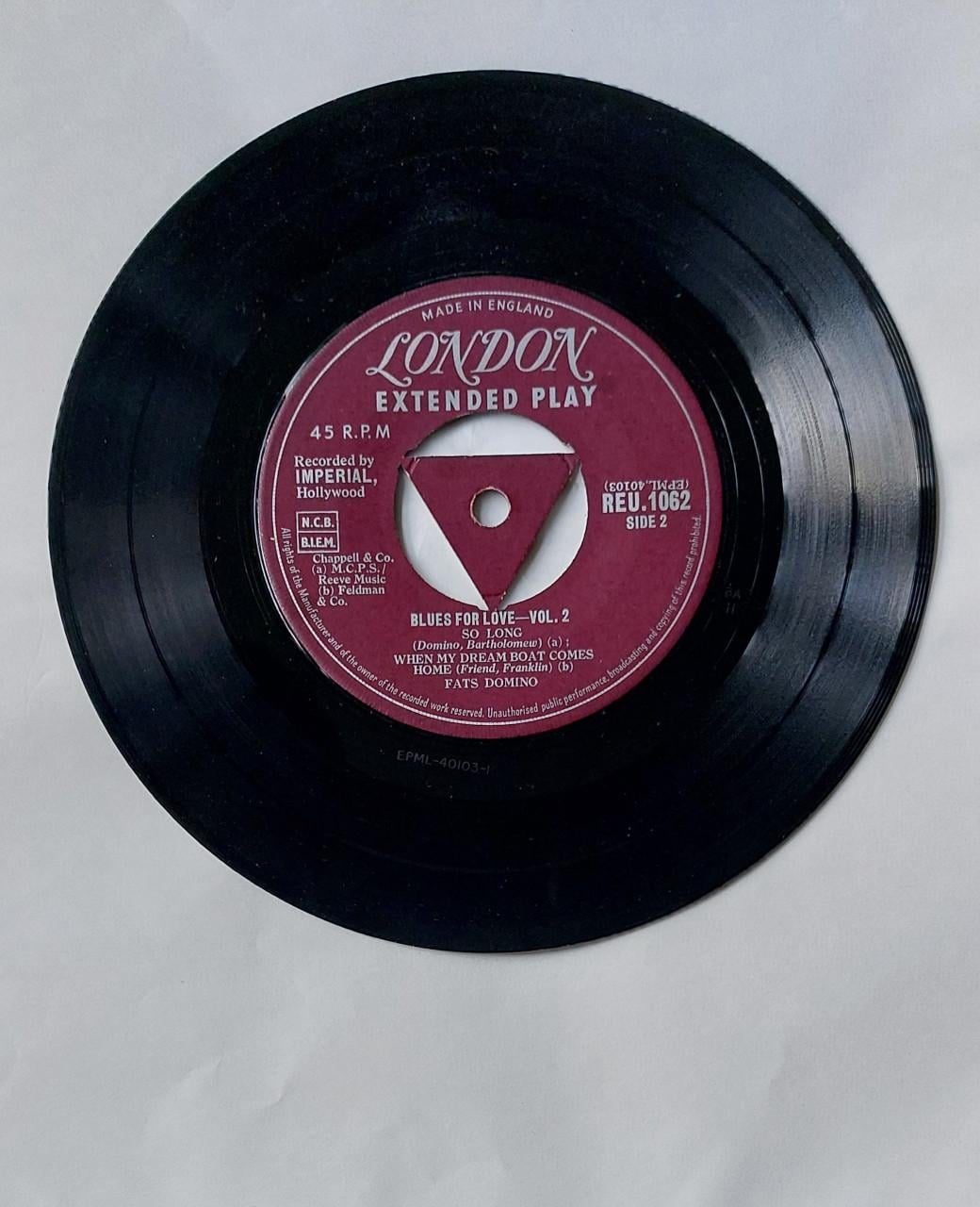 Fats Domino - Blues For Love  7"