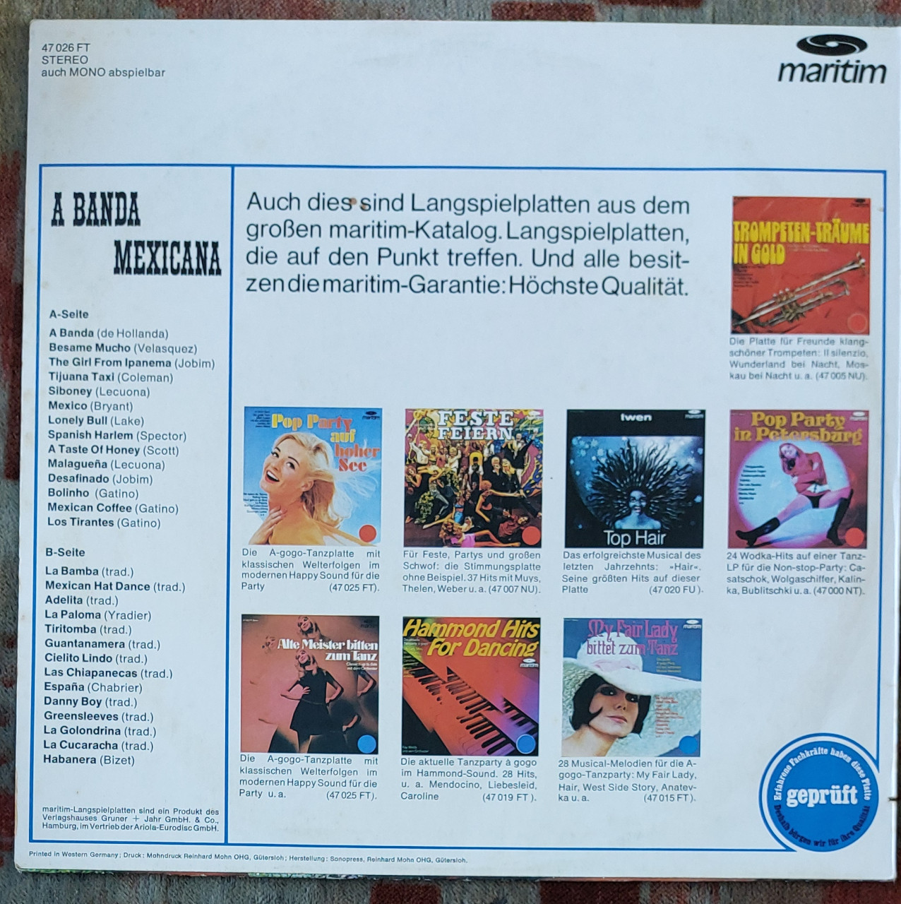 Latin en Salsa LP
