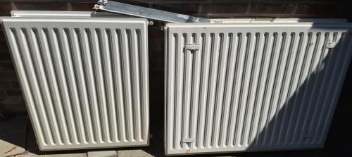 3 gebruikte radiatoren