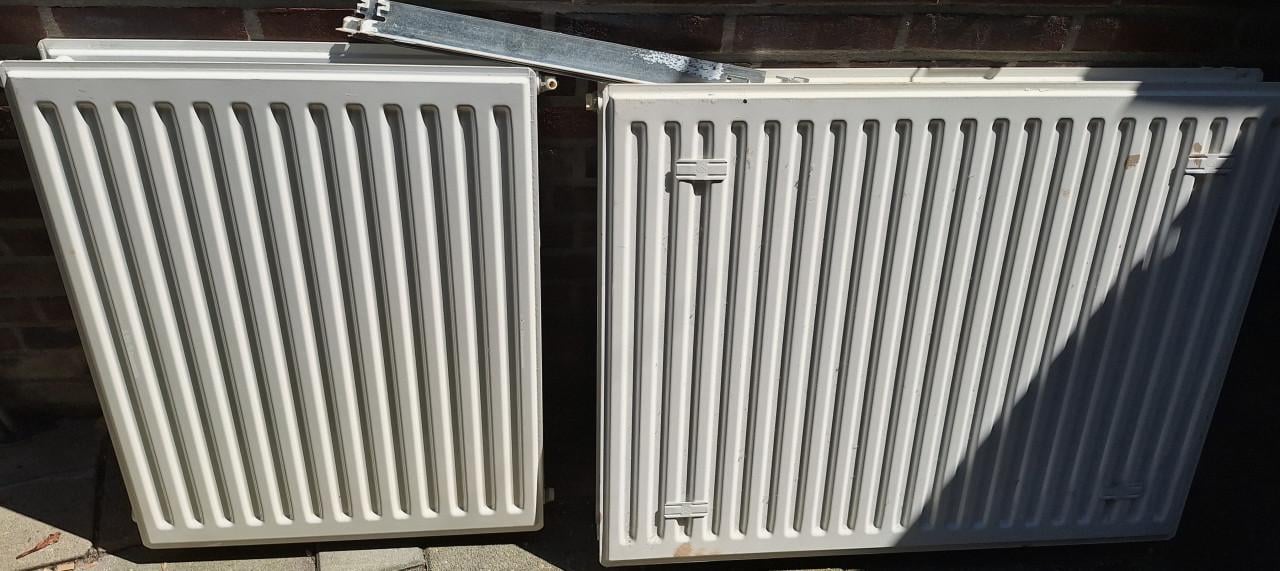 3 gebruikte radiatoren