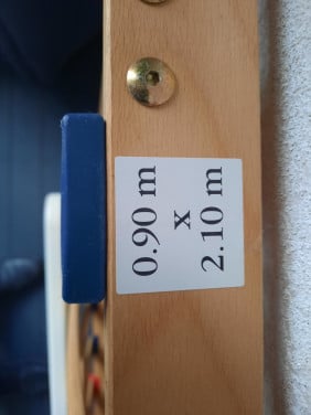 Ledikant met lattenbodem