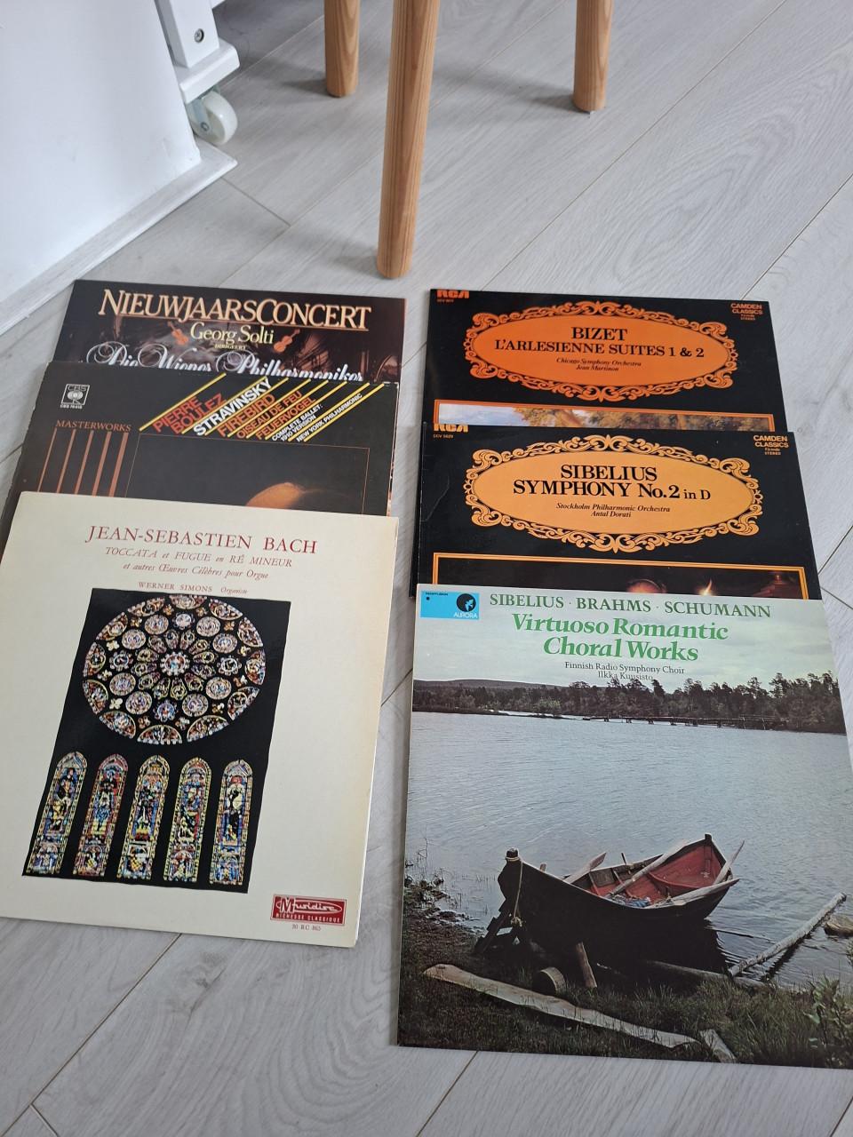 Klassieke muziek Vinyl LP's opruiming