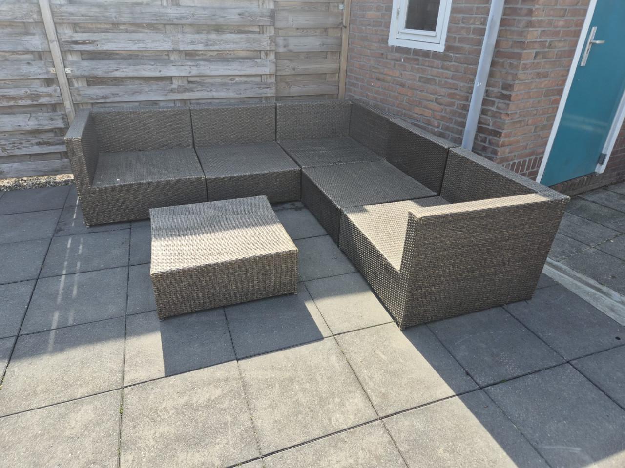 Loungeset 250 x 250 cm (Bezorging mogelijk)