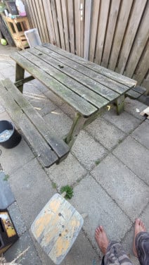 Gratis af te halen picknick bank