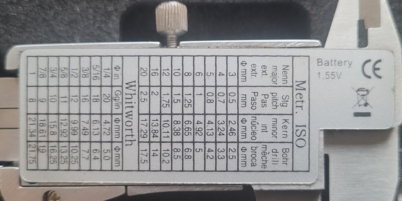 Gedore no. 117 Digitale Schuifmaat 150mm