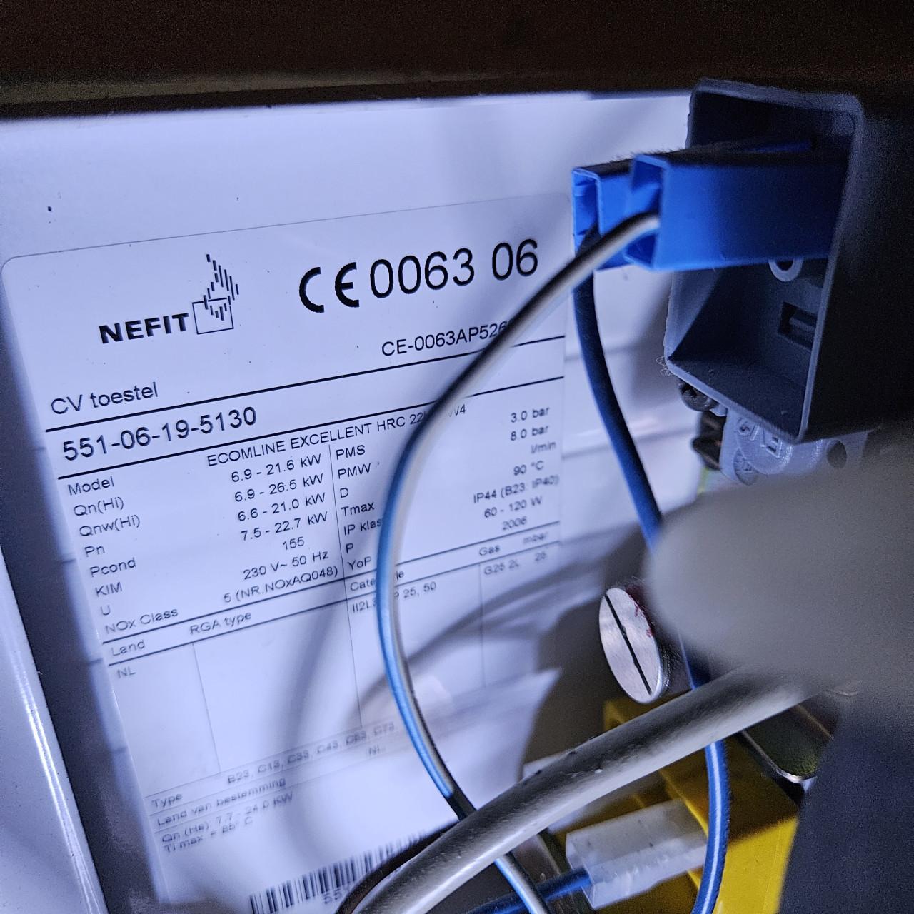 Nefit excellent ketel met voorraad boiler