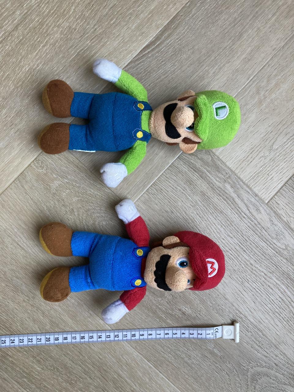Mario en Luigi knuffels nieuw