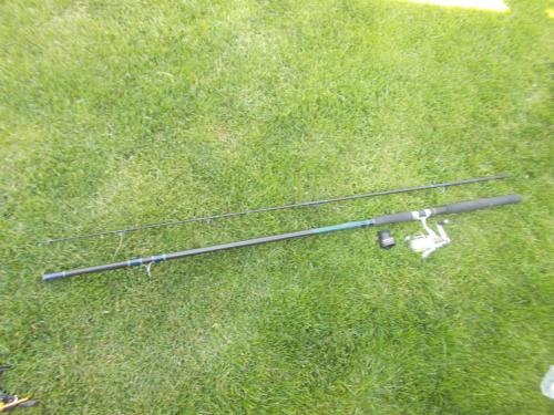 Spinhengel 275 cm met ABU Garcia werpmolen