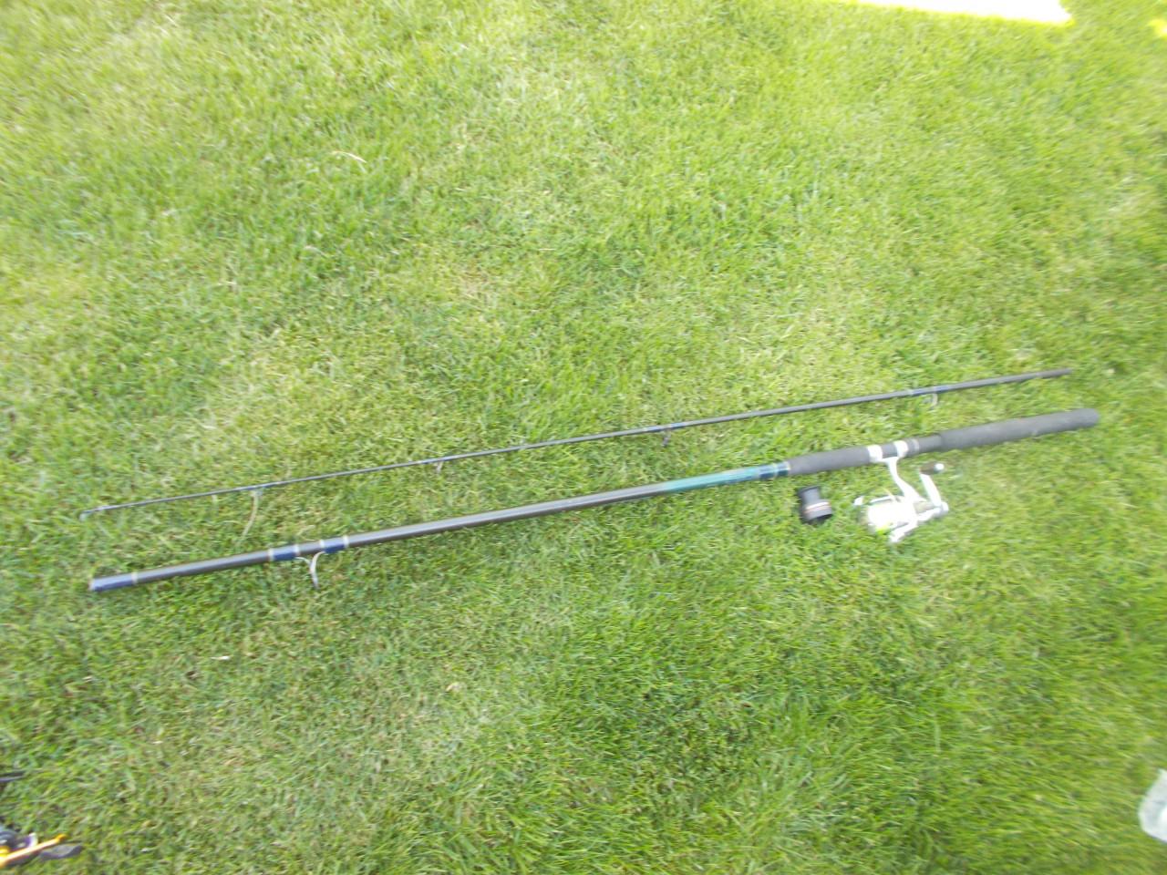 Spinhengel 275 cm met ABU Garcia werpmolen