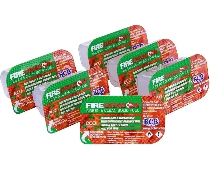 50x Firedragon branders met brandstof