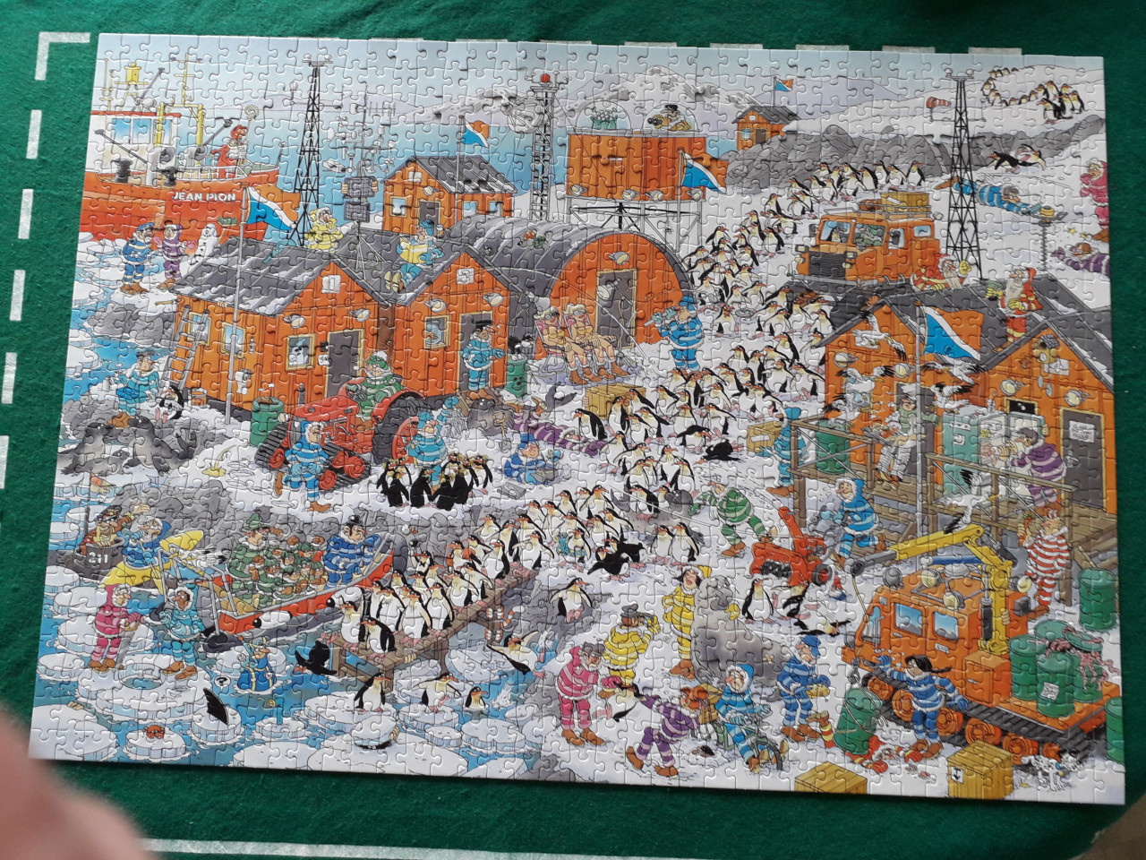 Jan van Haasteren puzzel  ZUIDPOOL EXPEDITIE