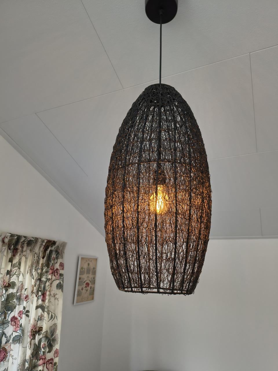 Set industriële design hanglampen
