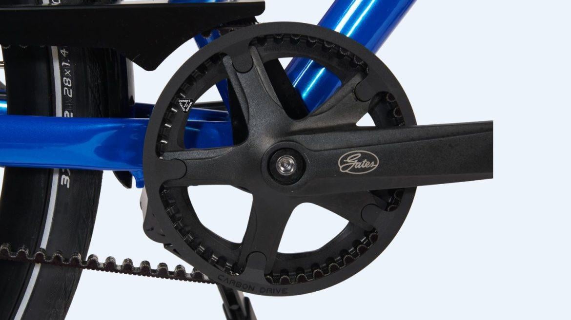 Nieuw de BSP Voyager Belt met Gates Beltdrive CDX riem en 8 versnellingen