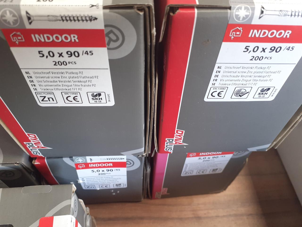 Dynaplus kruiskop schroeven , proftec torx schroeven 50 % korting bij HHZB
