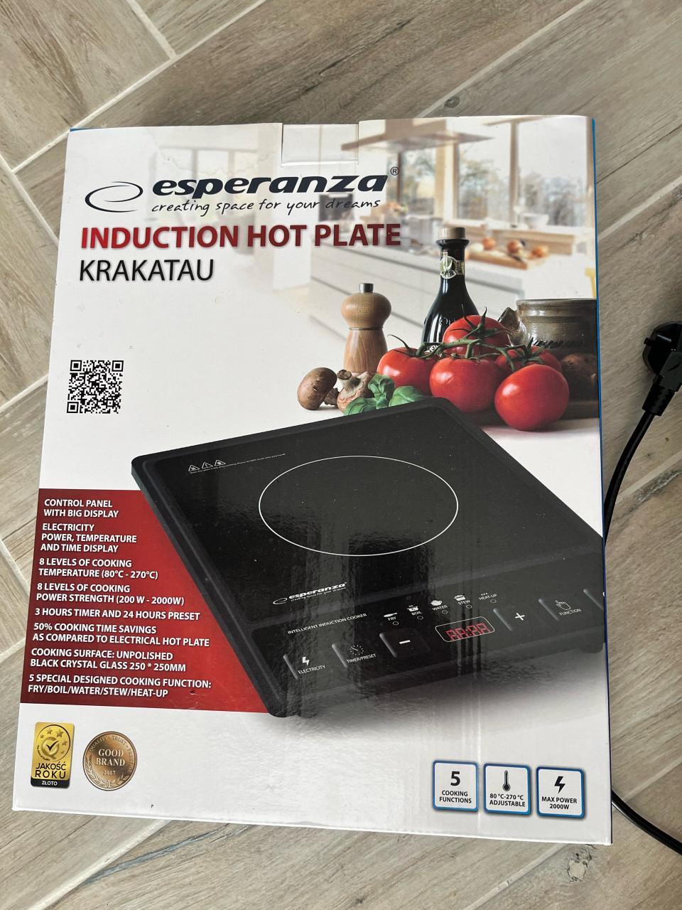 Inductie kookplaat vrijstaand