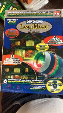 Star Shower Laser Magic