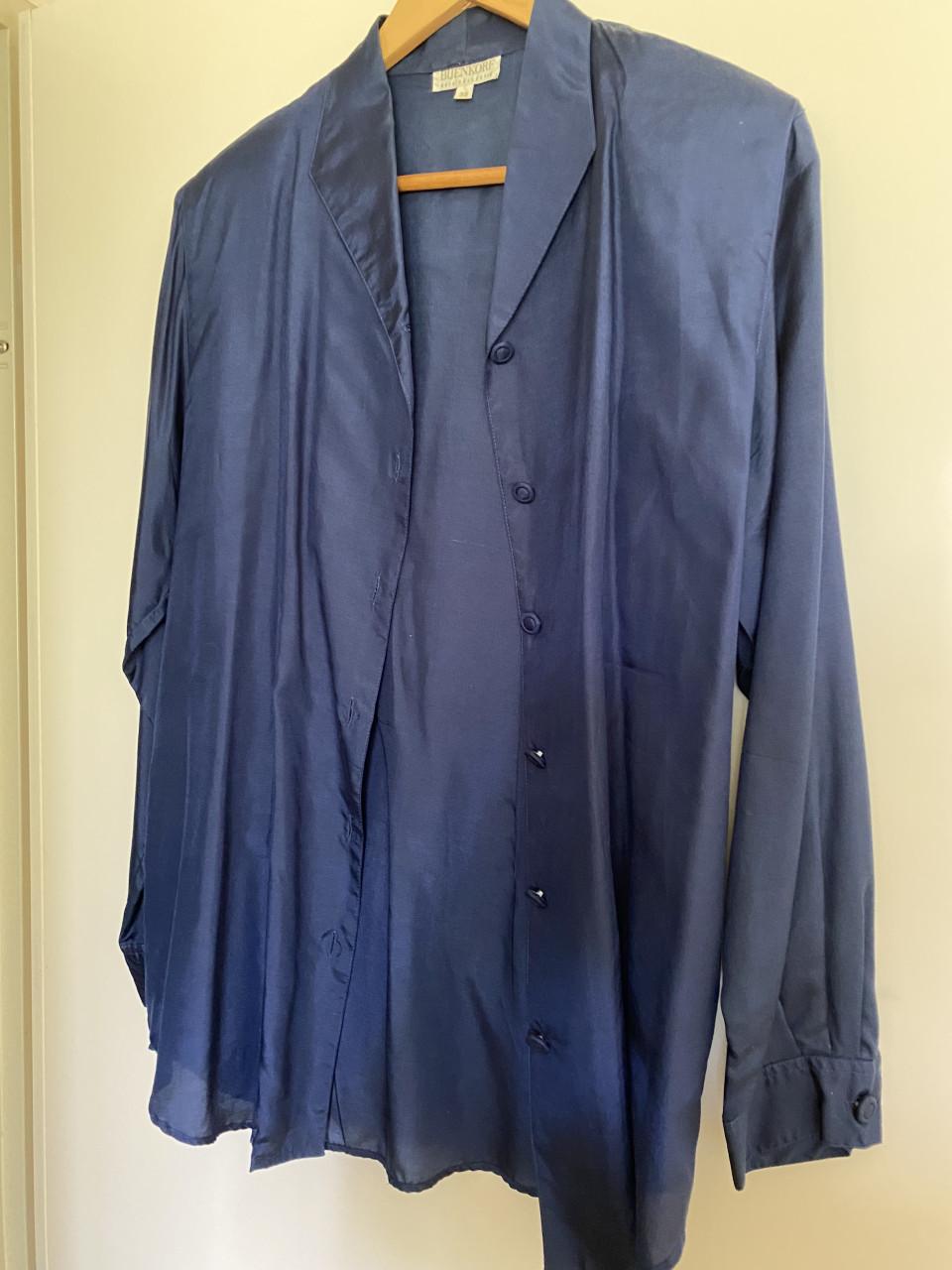 Zijden blouse Bijenkorf