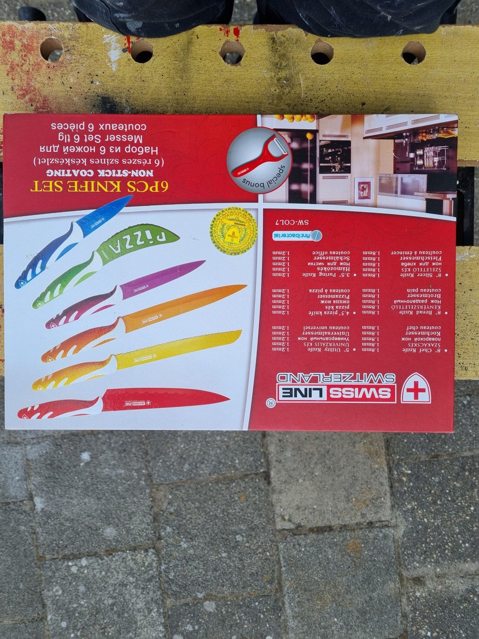 Swiss Line keukenmessenset