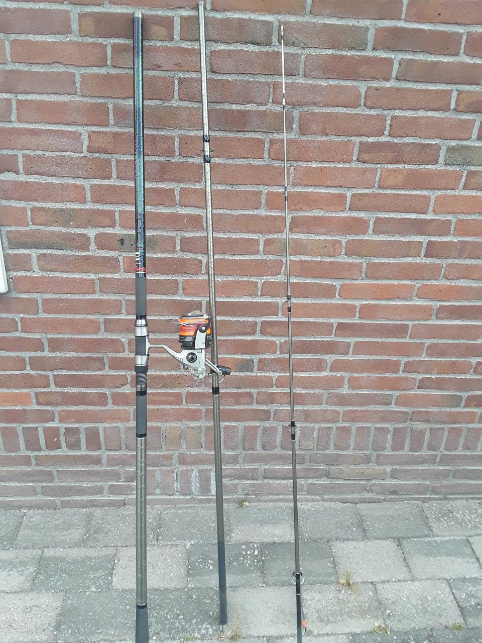 Te koop een mooie shakespeare hengel en molen