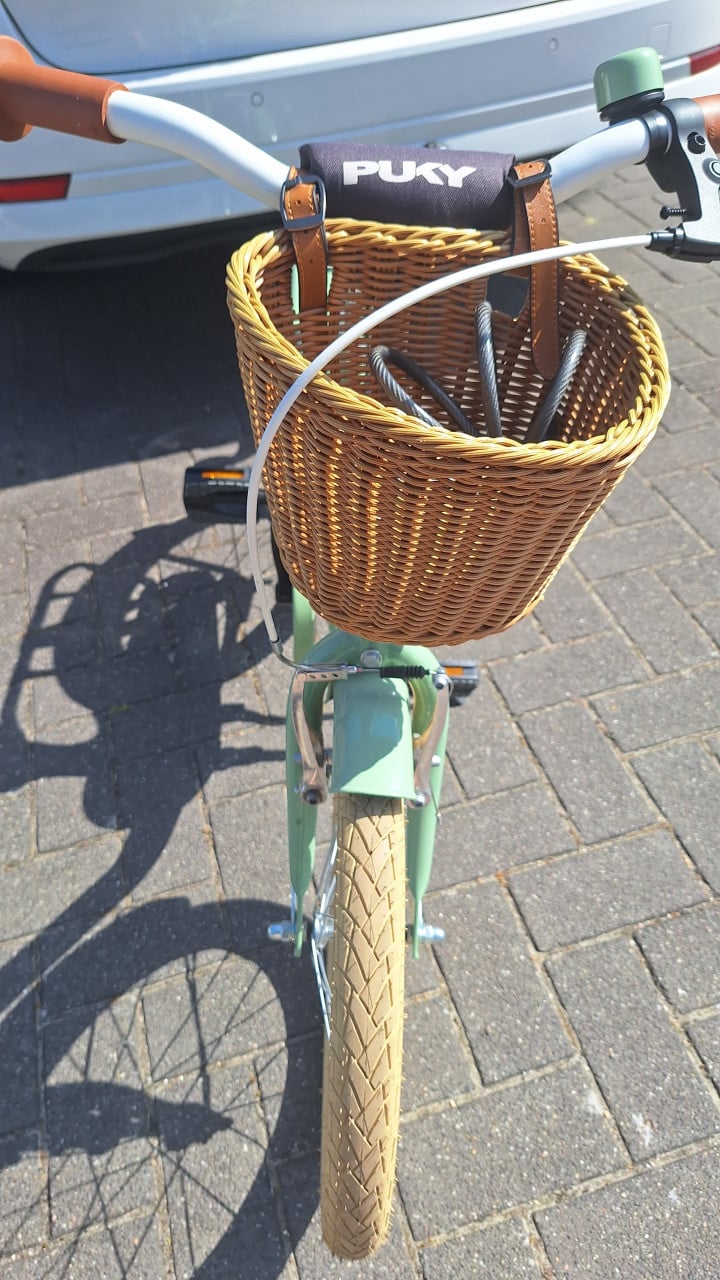 Puky Steel, retro groen 18 inch