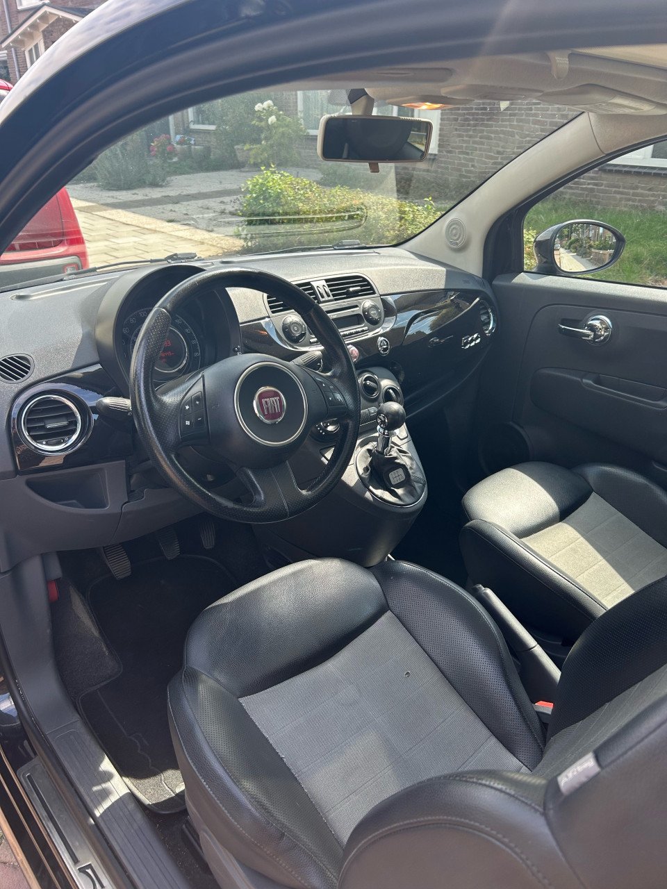 Fiat 500 zwart