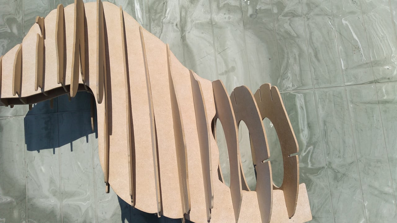 Te koop puzzel van een Teckel.